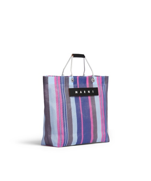 MARNI MARKET(マルニマーケット)の「ストライプバッグ(トートバッグ・レディース・イリュージョンブルー・FREE)」の3枚目の写真