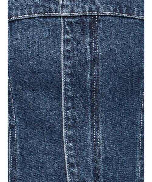 LAGUNAMOON（ラグナムーン）の「デニムビスチェ（ベスト・レディース・ブラック/インディゴブルー・FREE）」の6枚目の写真