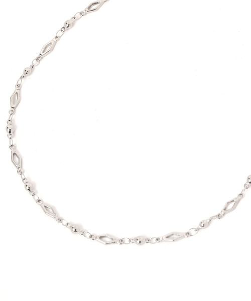 GLOBAL WORK(グローバルワーク)の「ステンレスショートネックレス/132105(ネックレス・レディース・ゴールド系3/ゴールド系1/シルバー系2/シルバー系/シルバー系1/ゴールド系2・ONE SIZE)」の4枚目の写真