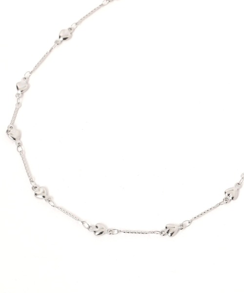 GLOBAL WORK(グローバルワーク)の「ステンレスショートネックレス/132105(ネックレス・レディース・ゴールド系3/ゴールド系1/シルバー系2/シルバー系/シルバー系1/ゴールド系2・ONE SIZE)」の1枚目の写真