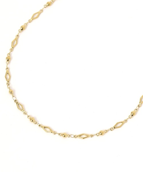 GLOBAL WORK(グローバルワーク)の「ステンレスショートネックレス/132105(ネックレス・レディース・ゴールド系3/ゴールド系1/シルバー系2/シルバー系/シルバー系1/ゴールド系2・ONE SIZE)」の5枚目の写真