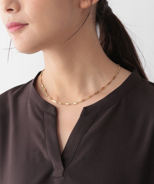 GLOBAL WORK(グローバルワーク)の「ステンレスショートネックレス/132105(ネックレス・レディース・ゴールド系3/ゴールド系1/シルバー系2/シルバー系/シルバー系1/ゴールド系2・ONE SIZE)」の13枚目の写真