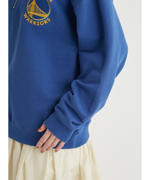 emmi（エミ）の「NBAハーフジップスウェット（Tシャツ
