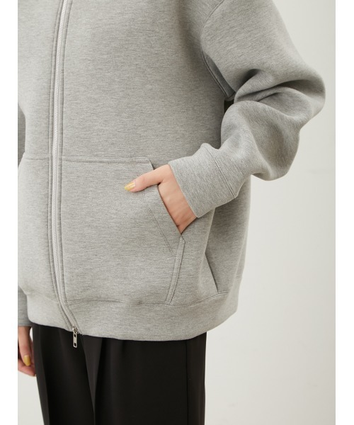 Mila Owen（ミラオーウェン）の「フーディ（パーカー・レディース・アイボリー/グレー/チャコールグレー/ベージュ・FREE）」の11枚目の写真