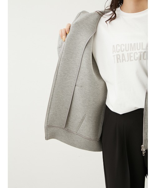 Mila Owen（ミラオーウェン）の「フーディ（パーカー・レディース・アイボリー/グレー/チャコールグレー/ベージュ・FREE）」の15枚目の写真