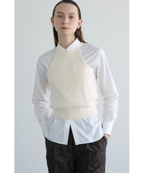 CLANE（クラネ）の「CLANE/クラネ/ AMERICAN SLEEVE KNIT TOPS