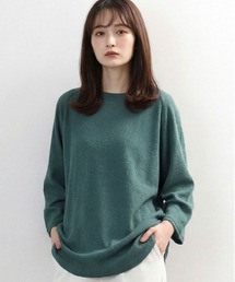 【JEMORGAN / ジェーイーモーガン】ワッフル7分袖ラグランラウンドTシャツ