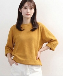 JEMORGAN（ジェーイーモーガン）の「【JEMORGAN / ジェーイーモーガン】ワッフル７分袖ラグランラウンドTシャツ（Tシャツ/カットソー）」