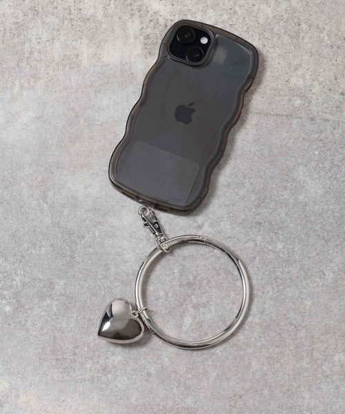 LEPSIM(レプシィム)の「アソートスマホリング 137915(スマホグッズ・レディース・シルバー系その他/シルバー・ONE SIZE)」の2枚目の写真