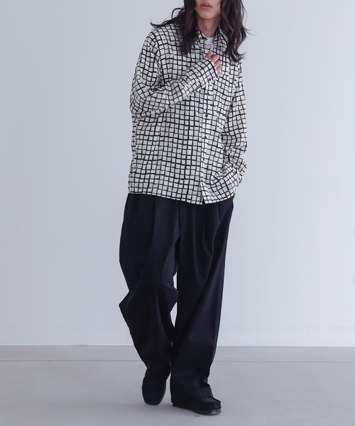 n'OrLABEL（ノアールレーベル）の「『ワイドチノイージーパンツ』（チノパンツ・メンズ・ブラック/カーキ・M/L）」の19枚目の写真