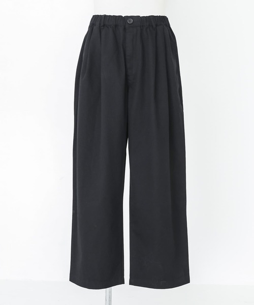 n'OrLABEL（ノアールレーベル）の「『ワイドチノイージーパンツ』（チノパンツ・メンズ・ブラック/カーキ・M/L）」の13枚目の写真