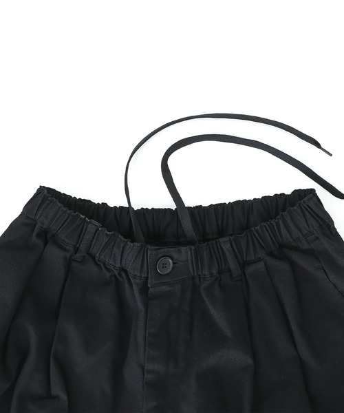 n'OrLABEL（ノアールレーベル）の「『ワイドチノイージーパンツ』（チノパンツ・メンズ・ブラック/カーキ・M/L）」の10枚目の写真