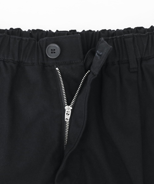 n'OrLABEL（ノアールレーベル）の「『ワイドチノイージーパンツ』（チノパンツ・メンズ・ブラック/カーキ・M/L）」の9枚目の写真