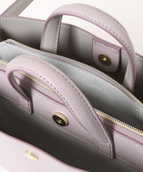 and it_（アンドイット）の「Legato Largo たすかるっかばん ハンドル付きミニショルダー（ショルダーバッグ・レディース・ライトグレー/ブラック/バーガンディー/グレイッシュベージュ/アイボリー/ラベンダー・FREE）」の18枚目の写真