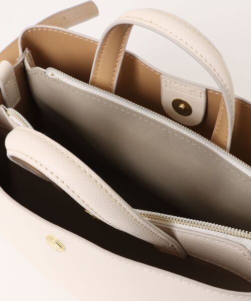 and it_（アンドイット）の「Legato Largo たすかるっかばん ハンドル付きミニショルダー（ショルダーバッグ・レディース・ライトグレー/ブラック/バーガンディー/グレイッシュベージュ/アイボリー/ラベンダー・FREE）」の19枚目の写真