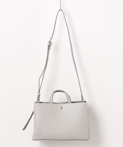 and it_（アンドイット）の「Legato Largo たすかるっかばん ハンドル付きミニショルダー（ショルダーバッグ・レディース・ライトグレー/ブラック/バーガンディー/グレイッシュベージュ/アイボリー/ラベンダー・FREE）」の15枚目の写真