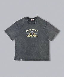 golden logo tee