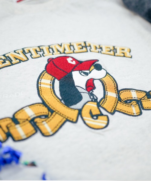 centimeter(センチメーター)の「golden logo tee(Tシャツ/カットソー・メンズ・アイボリー/杢グレー/スミクロ・MEDIUM/LARGE/X-LARGE)」の5枚目の写真
