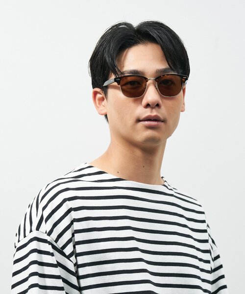 COACH サングラス HC8326 サーモントブロー型 ウェリントン COACH コーチ サングラス HC8326 C6194 メンズ サーモントブロー
