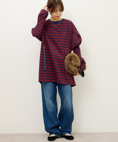 O'Kyti（オキティ）の「【O’KYTI/オキティ】ストラップバレエシューズ（バレエシューズ・レディース・ブラック・36/37/38）」の2枚目の写真