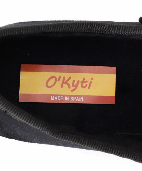 O'Kyti（オキティ）の「【O’KYTI/オキティ】ストラップバレエシューズ（バレエシューズ・レディース・ブラック・36/37/38）」の14枚目の写真