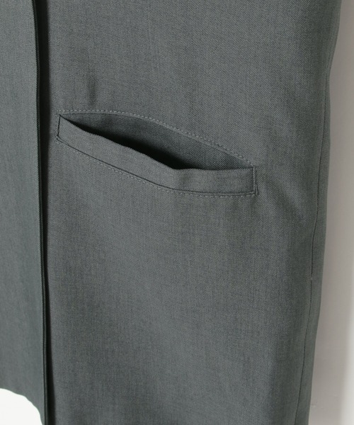 notch.(ノッチ)の「ダブルテーラージャケット(テーラードジャケット・レディース・グレー/ブラック・M)」の9枚目の写真