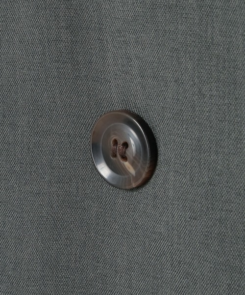 notch.(ノッチ)の「ダブルテーラージャケット(テーラードジャケット・レディース・グレー/ブラック・M)」の4枚目の写真