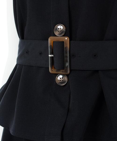 INGNI（イング）の「【WEB限定】ビスチェ＋パンツ／セットアップ（サロペット/オーバーオール・レディース・グレー/ブラック・M）」の8枚目の写真