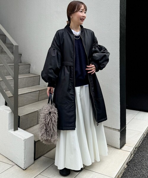 NOLLEY'S（ノーリーズ）の「MA1風コート（その他アウター）」 - WEAR