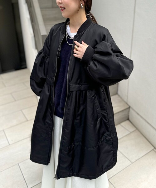 NOLLEY'S（ノーリーズ）の「MA1風コート（その他アウター）」 - WEAR