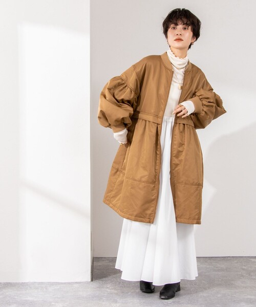 NOLLEY'S（ノーリーズ）の「MA1風コート（その他アウター）」 - WEAR