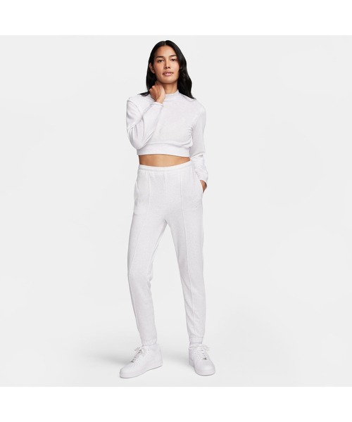NIKE(ナイキ)の「ナイキ NIKE ナイキ NSW CHLL FT HR SWT パンツ(スウェットパンツ・レディース・ライトグレー/ブラック・S/L/M)」の11枚目の写真