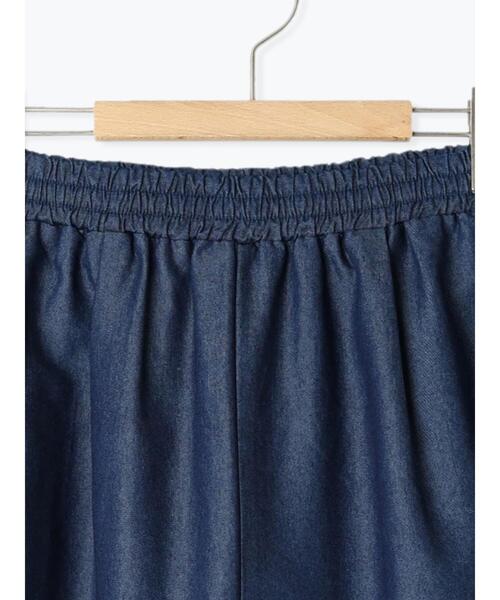 Samansa Mos2（サマンサ モスモス）の「【M/Lサイズ】デニムイージーストレートパンツ（その他パンツ・レディース・ブルー/ネイビー・M/L）」の13枚目の写真