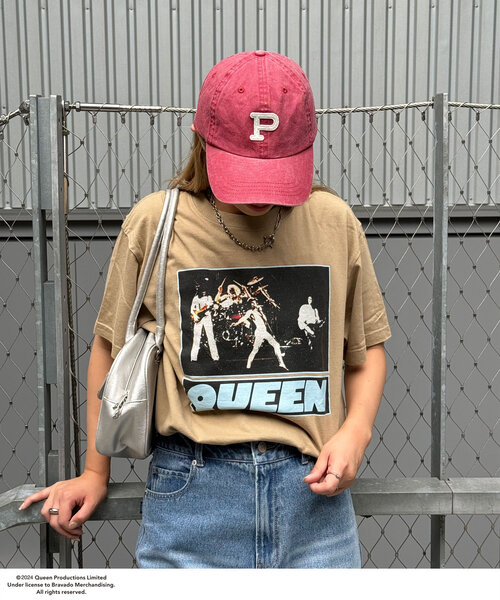 CIAOPANIC（チャオパニック）の「ピグメントイニシャルワッペンキャップ（キャップ・レディース・ベージュ/ネイビー/レッド/グリーン・ONE SIZE）」の12枚目の写真