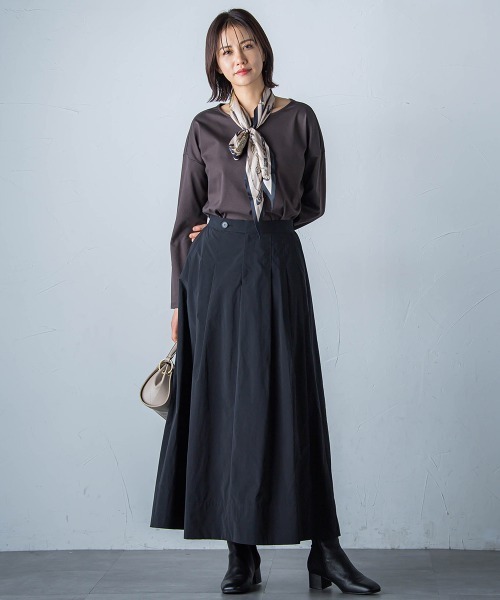 WEB限定】UV/接触冷感スムースカットソー≪洗濯機で洗える≫（Tシャツ