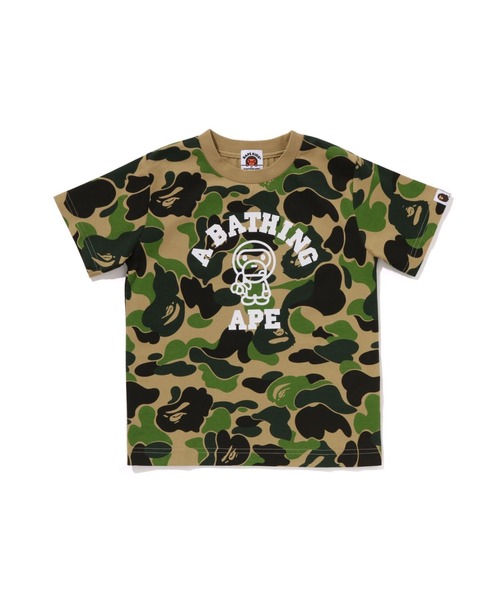 ABC CAMO BABY MILO COLLEGE TEE(Tシャツ/カットソー)|A BATHING APE(アベイシングエイプ)