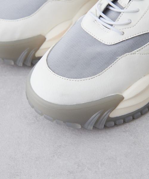 Whim Gazette（ウィムガゼット）の「【2.718】ボリュームスニーカー（スニーカー・レディース・ブラック/ホワイト・38/36/37）」の11枚目の写真