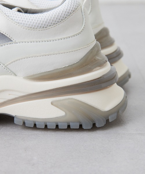 Whim Gazette（ウィムガゼット）の「【2.718】ボリュームスニーカー（スニーカー・レディース・ブラック/ホワイト・38/36/37）」の13枚目の写真