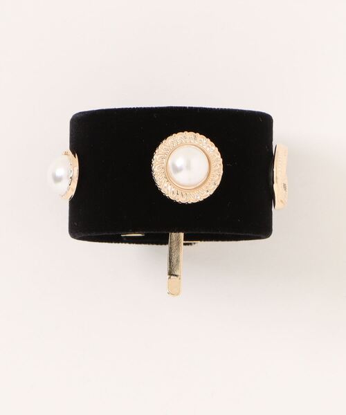 dee doo dah（ディドゥダ）の「【deedoodah】クラシカルベロア　ロールカフ　ヘアカフ/ポニーフック（ヘアピン・レディース・B/A/C/D/E/F・FREE）」の6枚目の写真