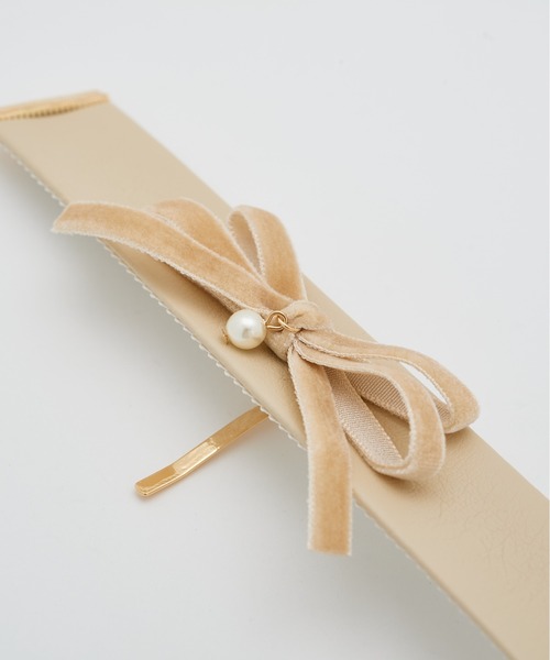 dee doo dah（ディドゥダ）の「【deedoodah】クラシカルベロア　ロールカフ　ヘアカフ/ポニーフック（ヘアピン・レディース・B/A/C/D/E/F・FREE）」の7枚目の写真