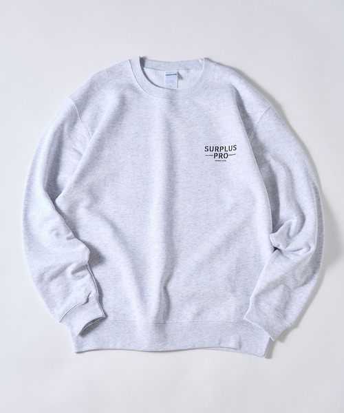 MAISON CLUB（メゾンクラブ）の「【MAISON CLUB】SURPLUS PRO-Military One Point Sweater /ミリタリーワンポイントスウェット　裏毛　オーバーサイズ（スウェット・メンズ・ブラック/カーキ/グレー・L/XL）」の10枚目の写真