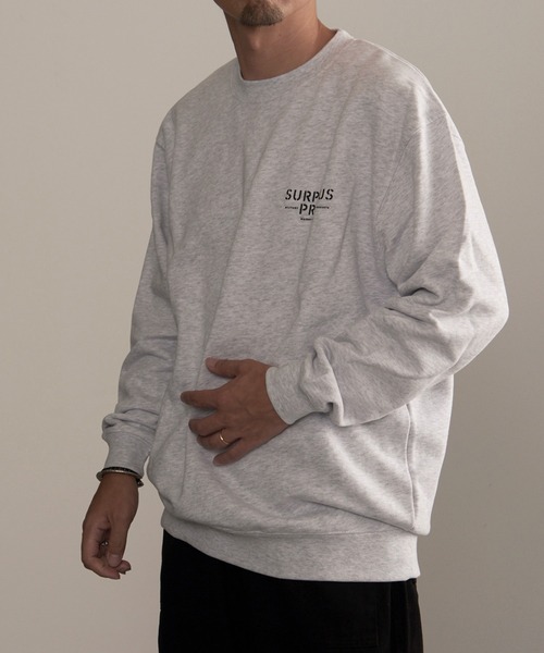 MAISON CLUB（メゾンクラブ）の「【MAISON CLUB】SURPLUS PRO-Military One Point Sweater /ミリタリーワンポイントスウェット　裏毛　オーバーサイズ（スウェット・メンズ・ブラック/カーキ/グレー・L/XL）」の19枚目の写真