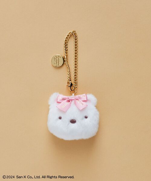 Maison de FLEUR（メゾンドフルール）の「しろくま バッグチャーム