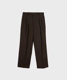 【THE TOKYO/ザトウキョウ】Calm Skin Easy Avril Baggy Trousers