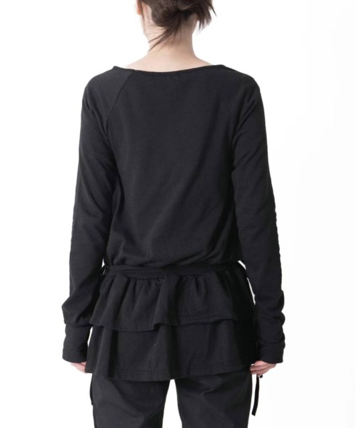 【ダブルフリル】クルーネックワンピース（ワンピース）｜Y2K SYNAPSE FACTORY（ワイツーケー シナプスファクトリー）