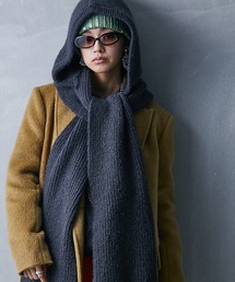 GEVS. | フード付マフラー GEVS.（大きいサイズ対応）(マフラー)