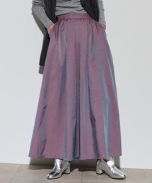 GALLEST | シャンブレータックマキシスカート(スカート)