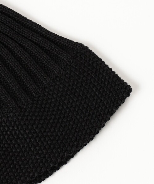 BEAMS（ビームス）の「コットン リブ ワッチキャップ（ニットキャップ/ビーニー・メンズ・ブラック/ベージュ/ネイビー/レッド系その他7・ONE SIZE）」の5枚目の写真