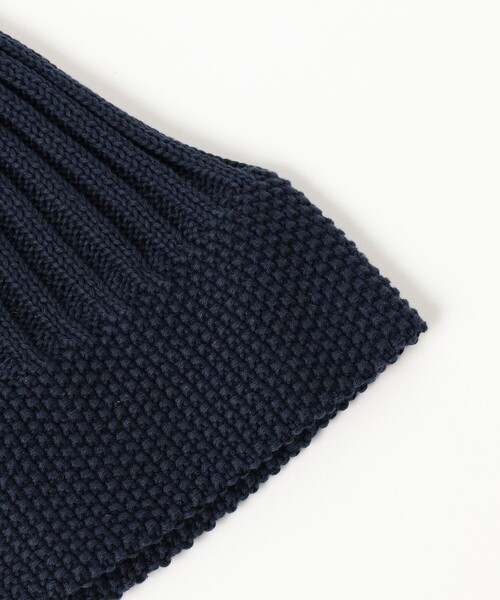 BEAMS（ビームス）の「コットン リブ ワッチキャップ（ニットキャップ/ビーニー・メンズ・ブラック/ベージュ/ネイビー/レッド系その他7・ONE SIZE）」の9枚目の写真