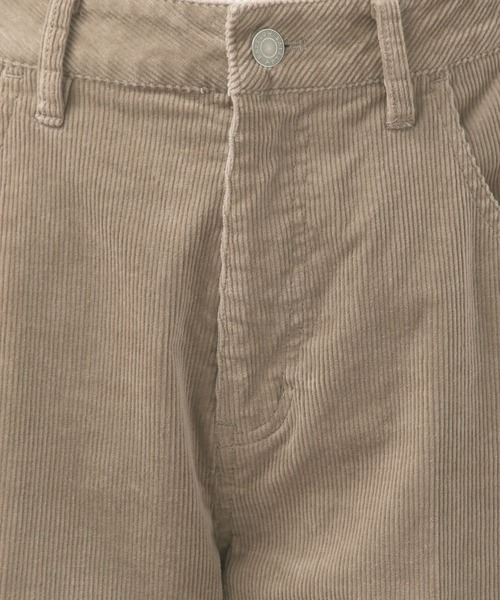 BAYFLOW（ベイフロー）の「[ストレッチ入り!キレイ目にも着用可能]コーデュロイセミフレアパンツ（その他パンツ・レディース・グレイッシュベージュ/グリーン/ブラウン・MEDIUM/SMALL）」の22枚目の写真